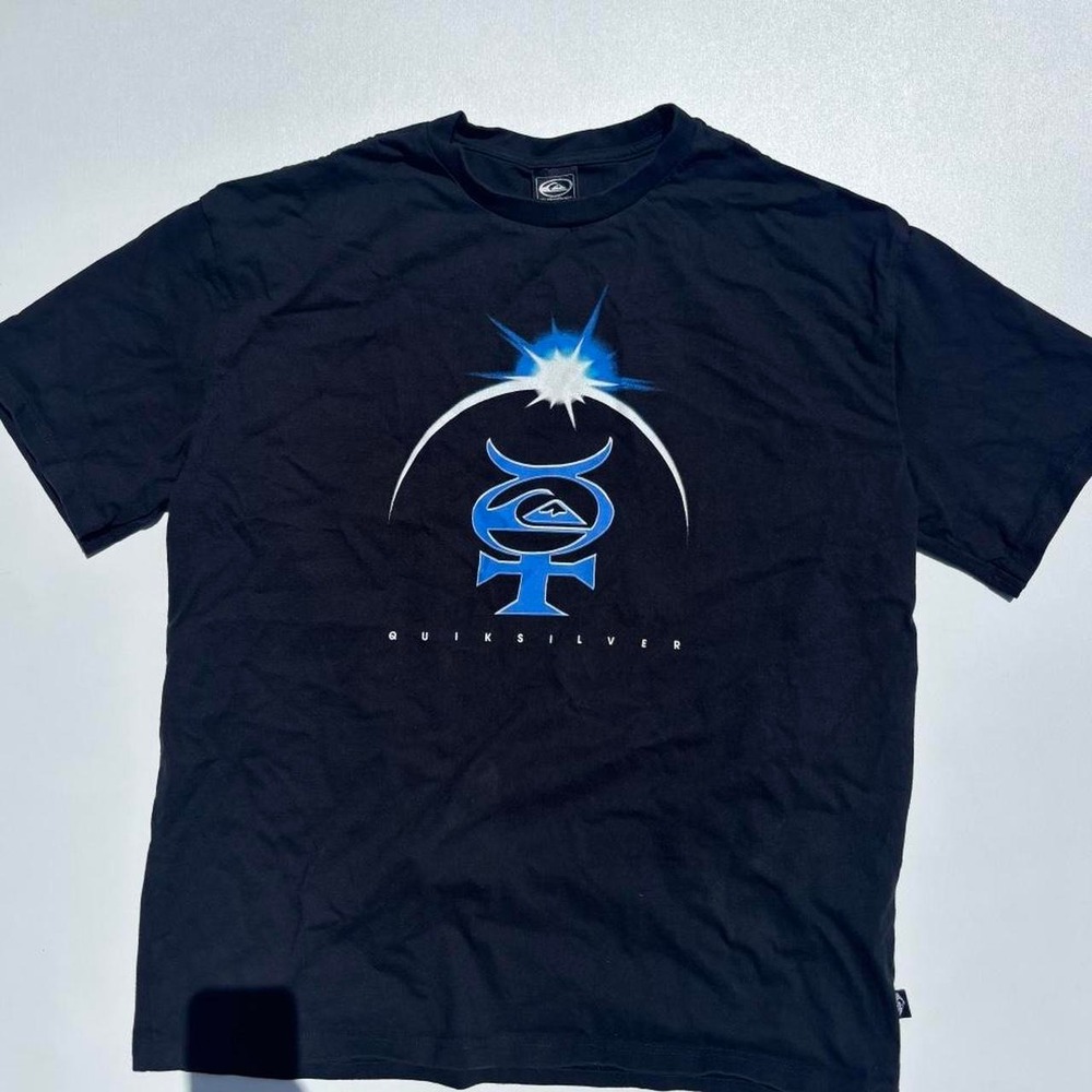 Vintage Black Quiksilver Tee - XL